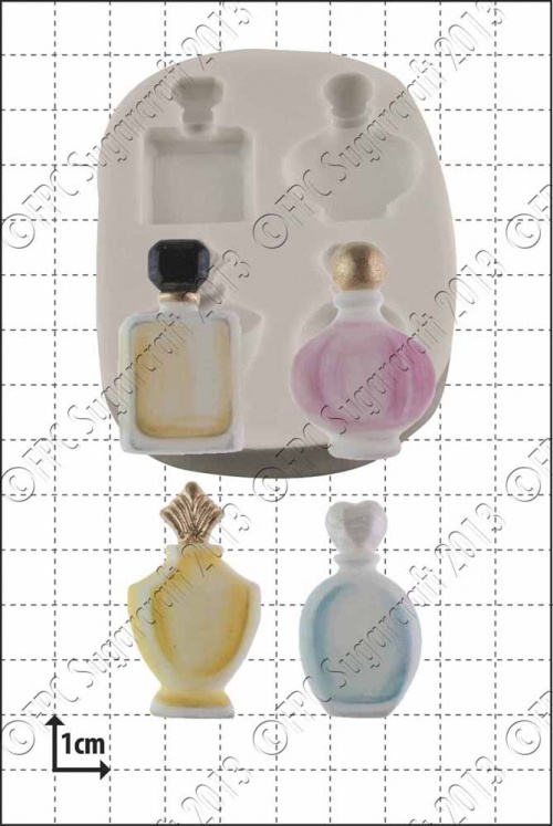 'Perfume Bottles' Silicone Mould